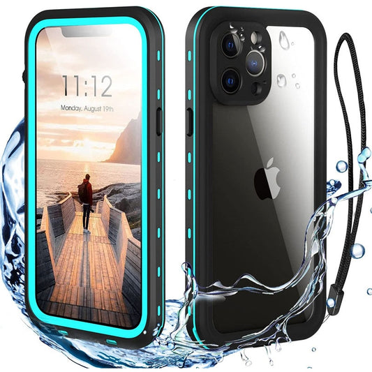 Red Pepper Waterproof Case for iPhone X XS through 13 Pro Max